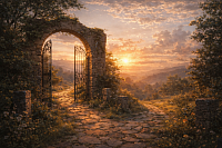 どこかへ続く小道